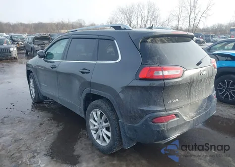 2016 Jeep Cherokee Limited from USA, damaged, VIN 1C4PJMDS4GW201759